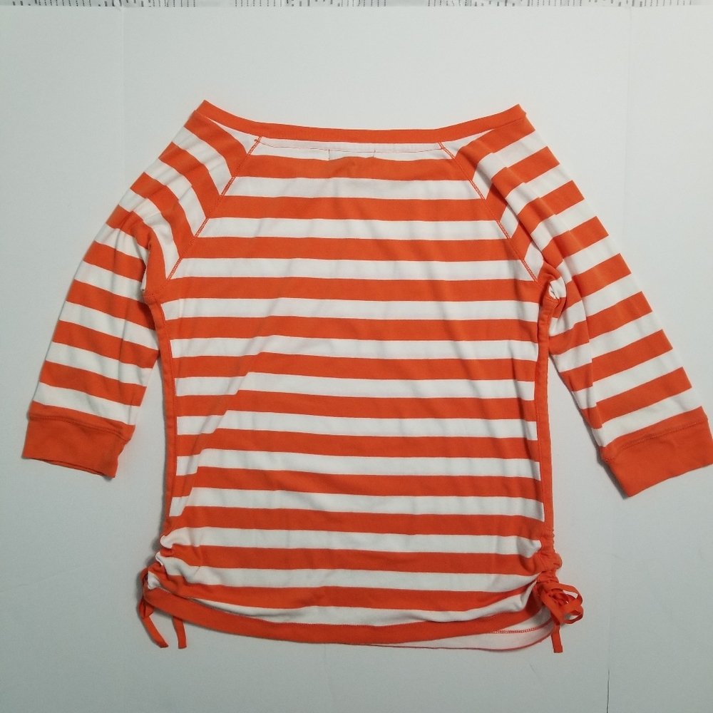 Lauren by Ralph Lauren Striped Boatneck Top Sz XL - Picture 4 of 11